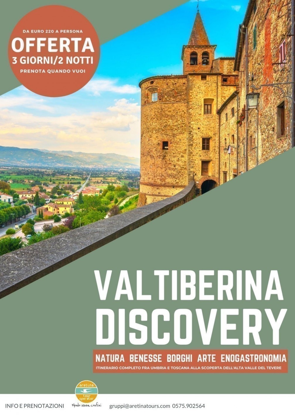 offerte Alta Valle del Tevere week end benessere