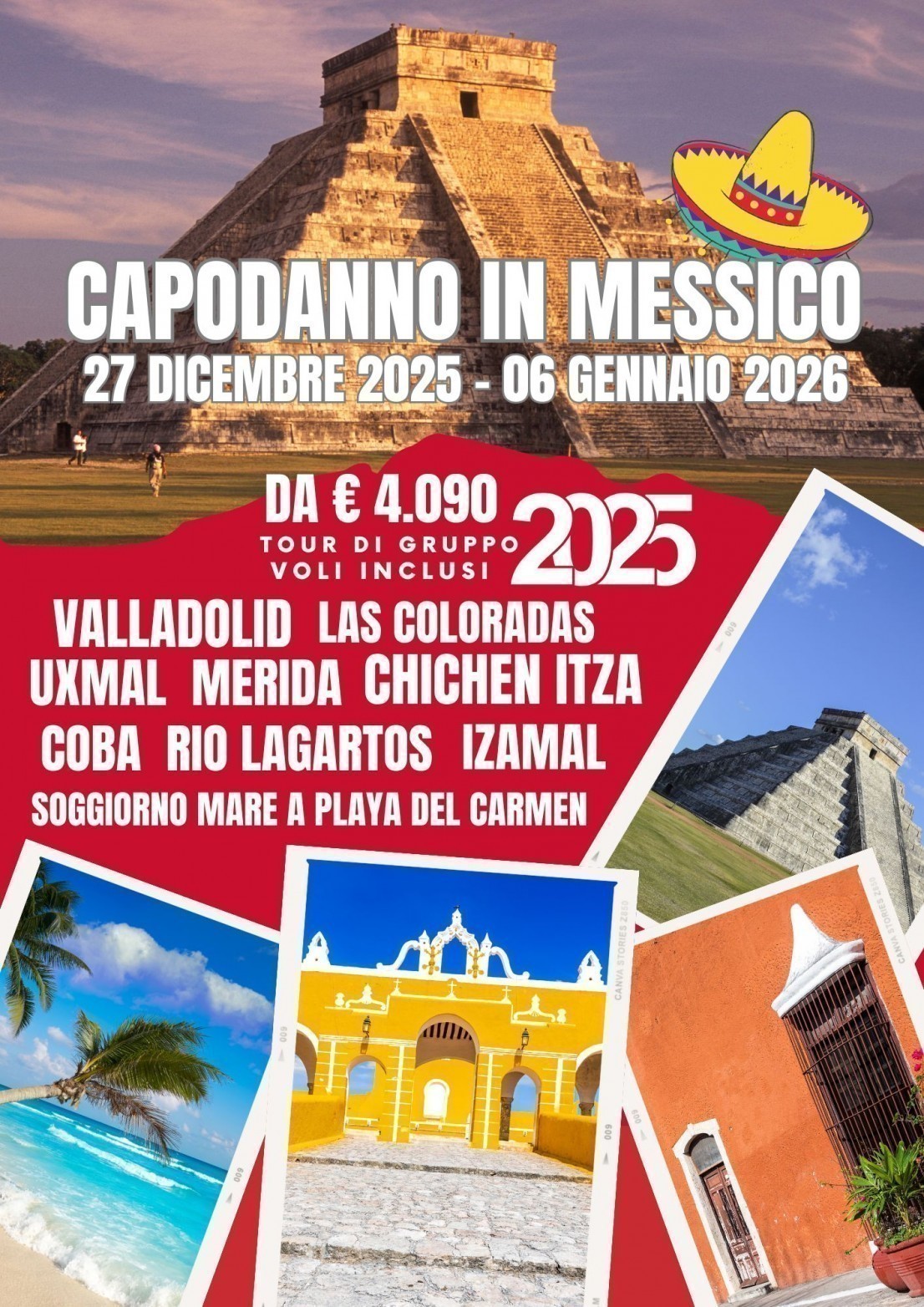 tour di gruppo Messico Capodanno