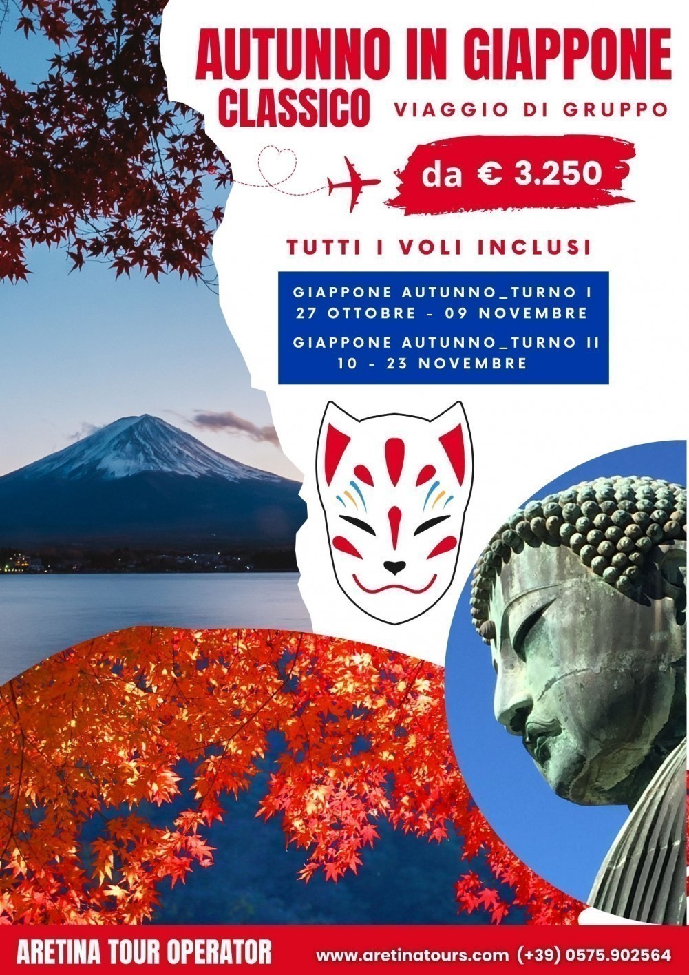 offerte viaggi organizzati Giappone autunno