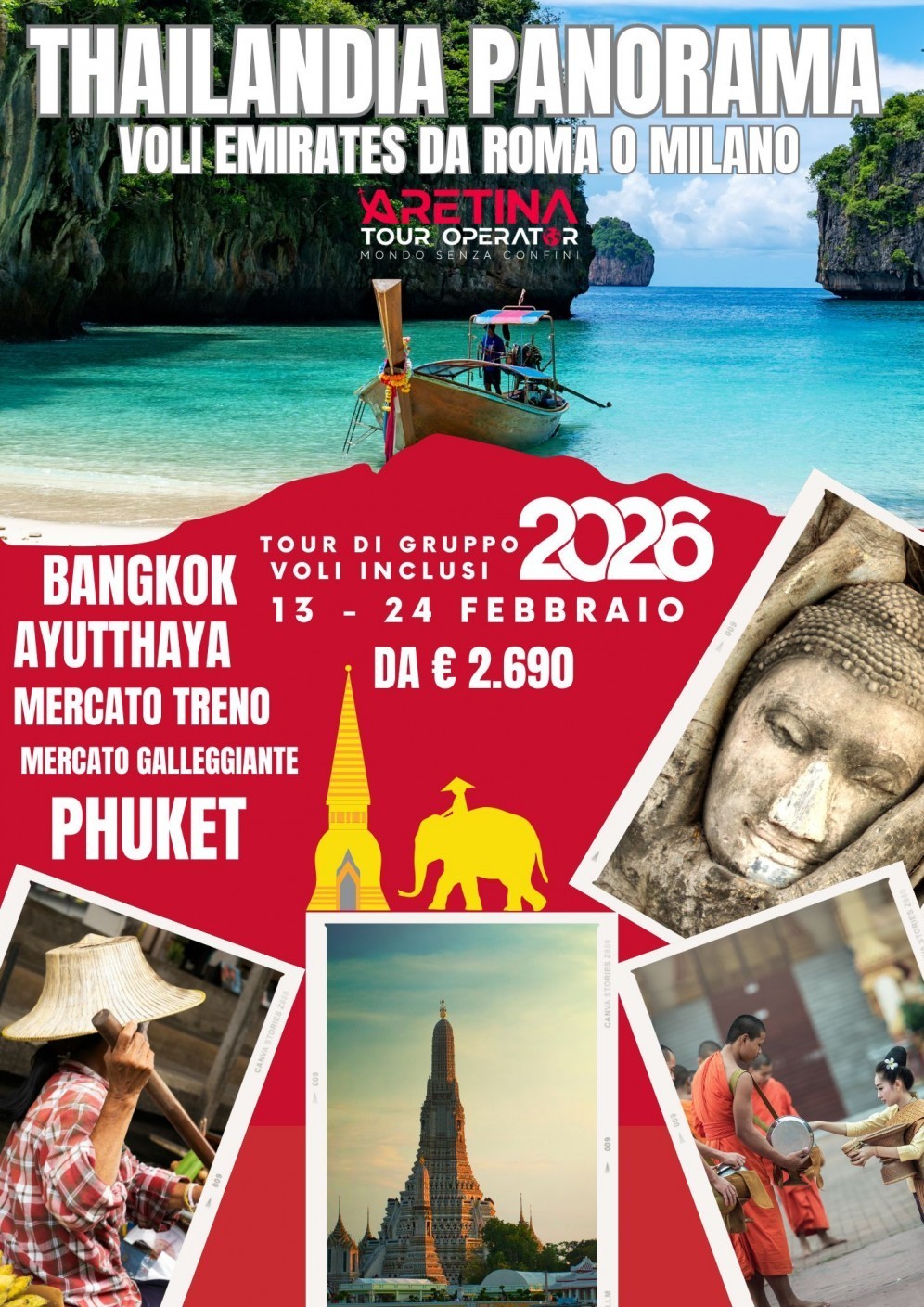 viaggi organizzati Thailandia con mare