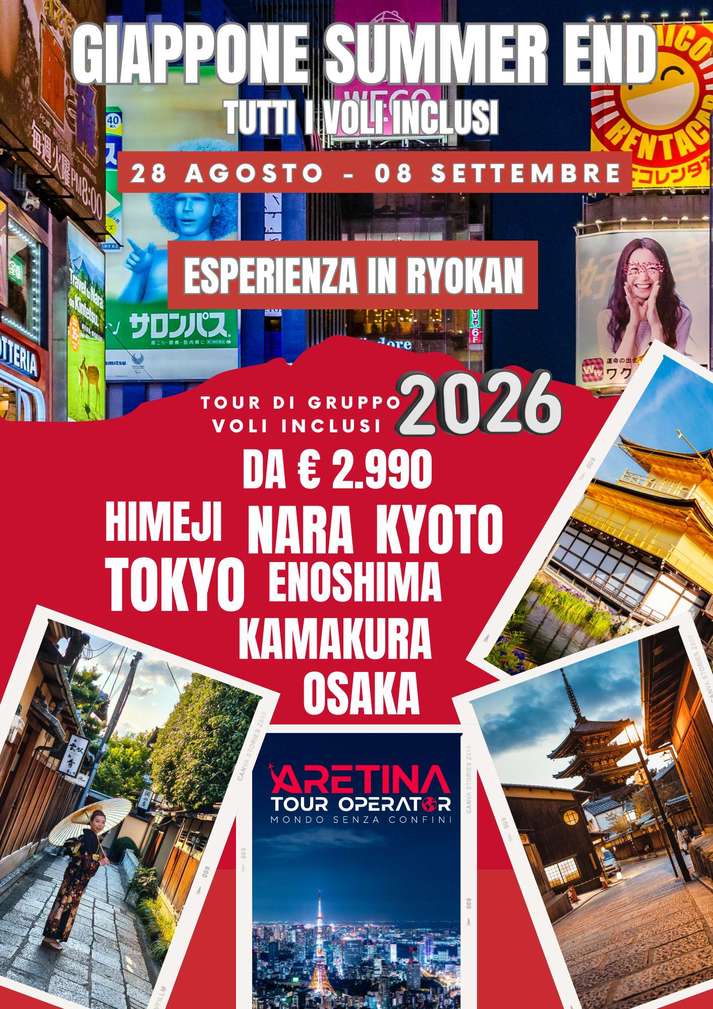 viaggi organizzati Giappone estate