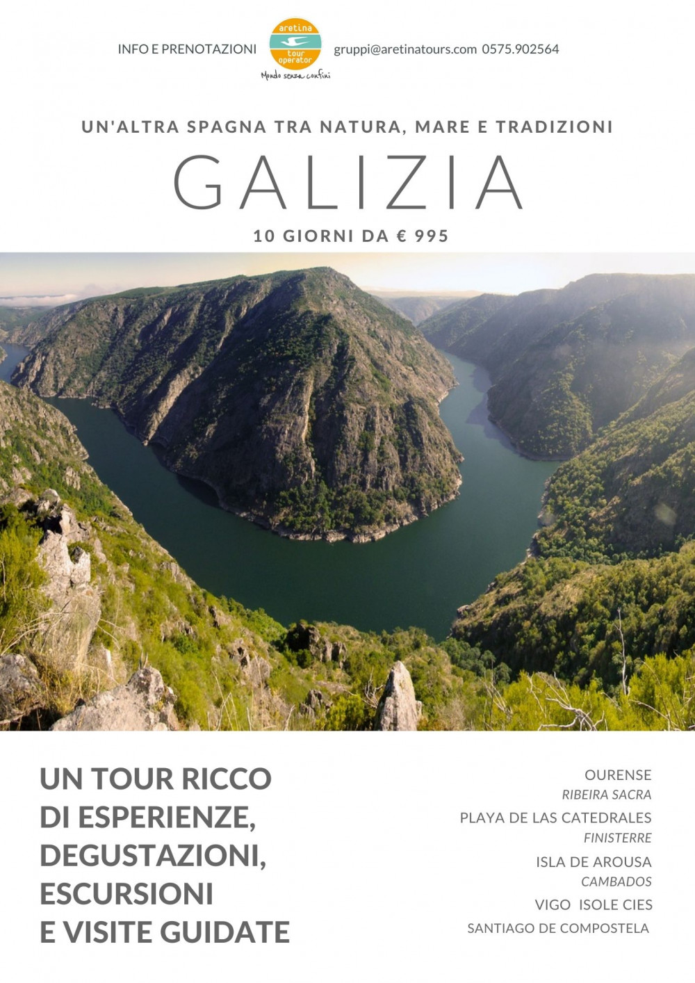 tour della Galizia Spagna Spagna Galizia offerte Vigo e Santiago