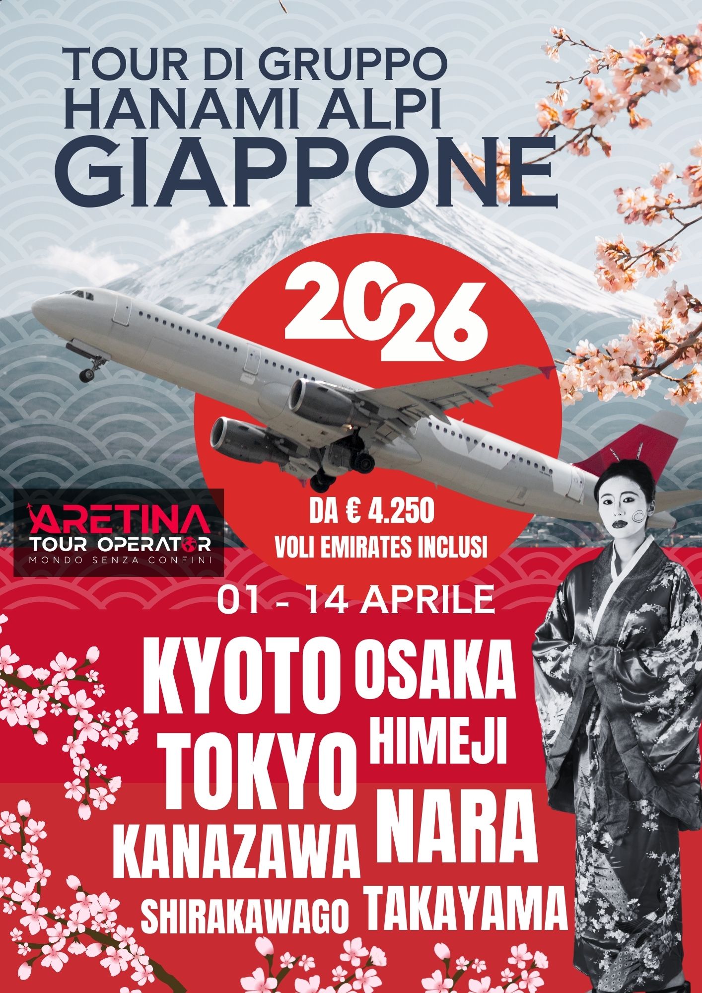 viaggio organizzato Giappone fioritura ciliegi con circuito Kanazawa