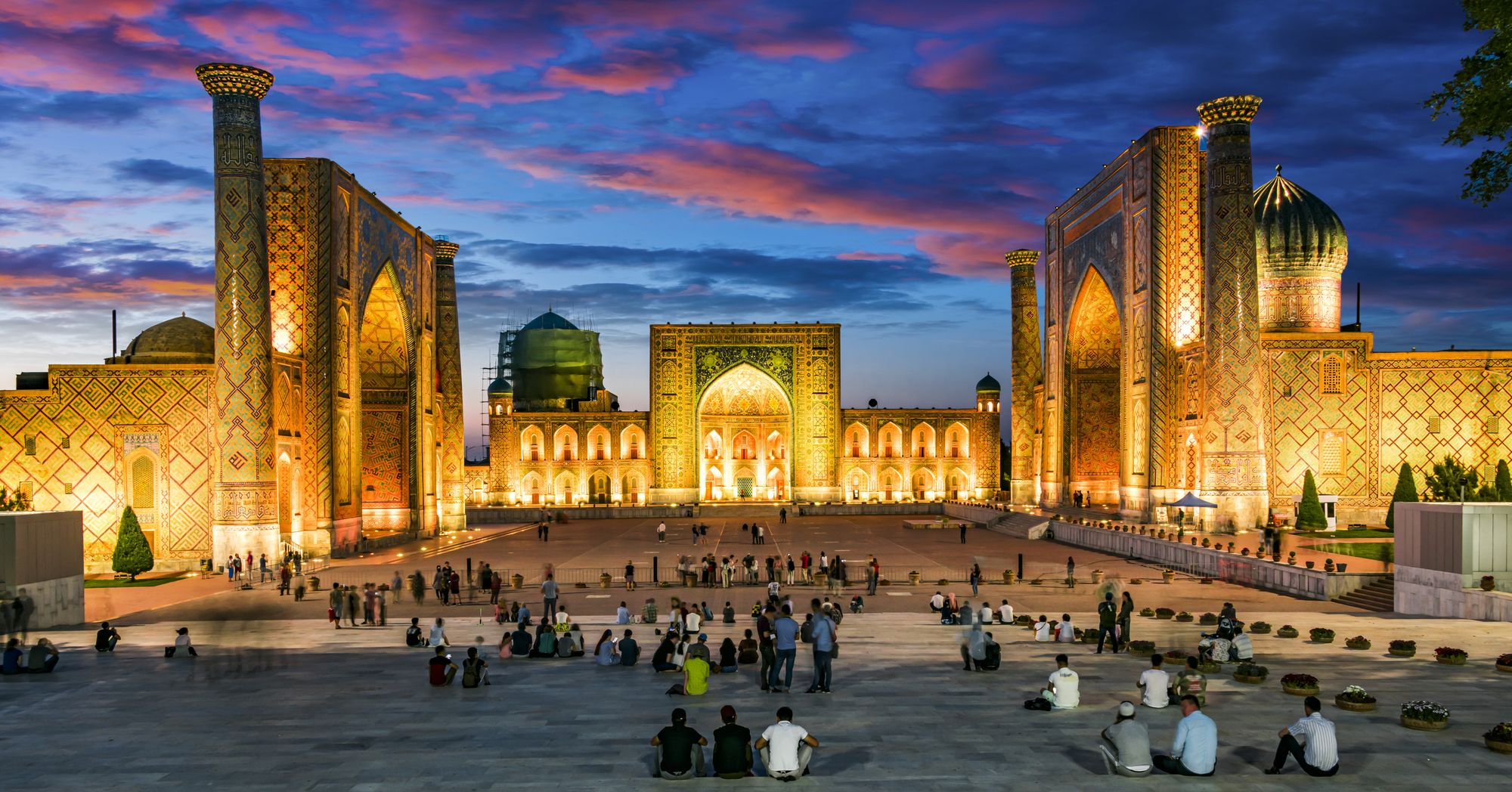 Uzbekistan piazza Samarcanda