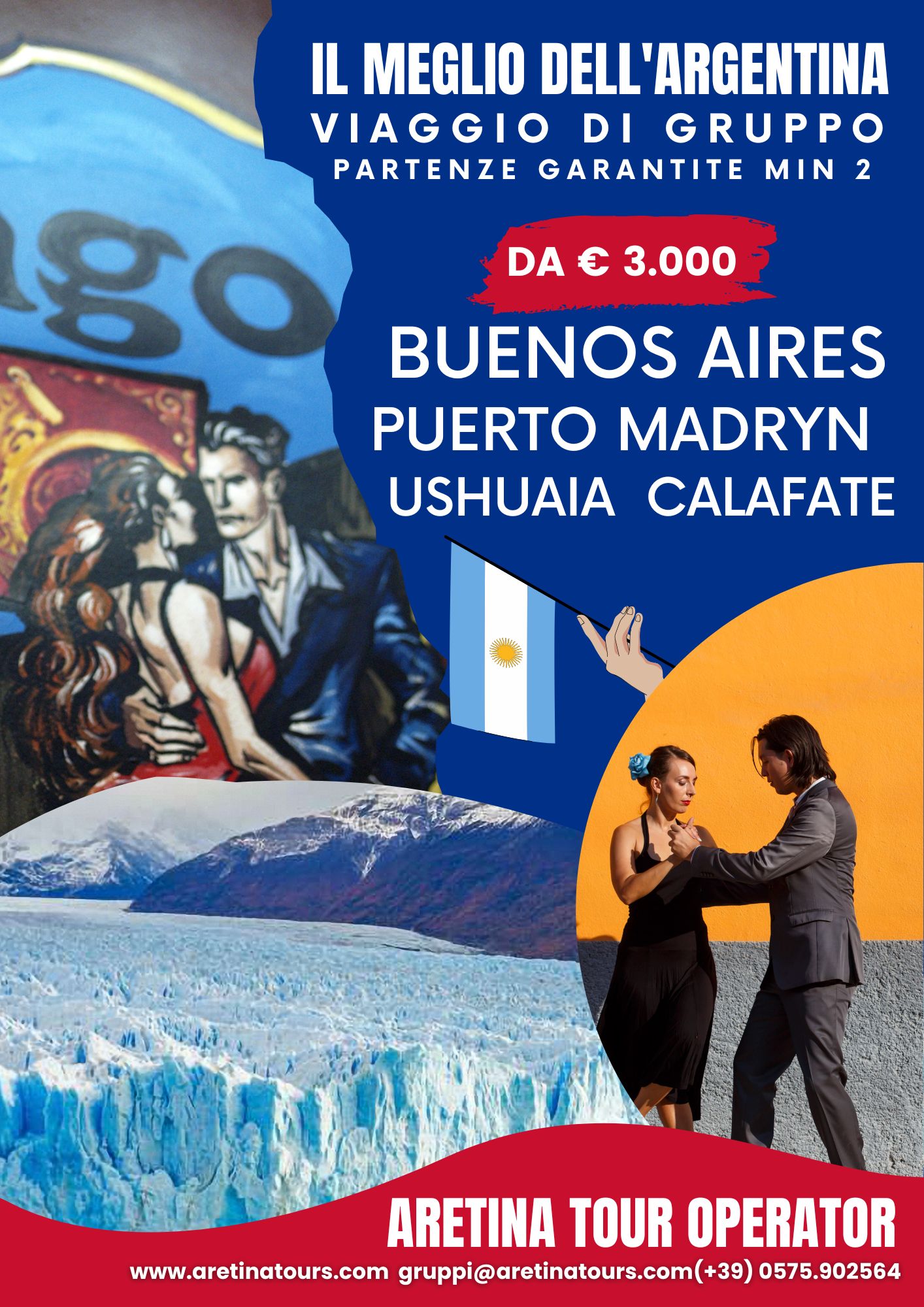 viaggi Argentina completi con guide italiano