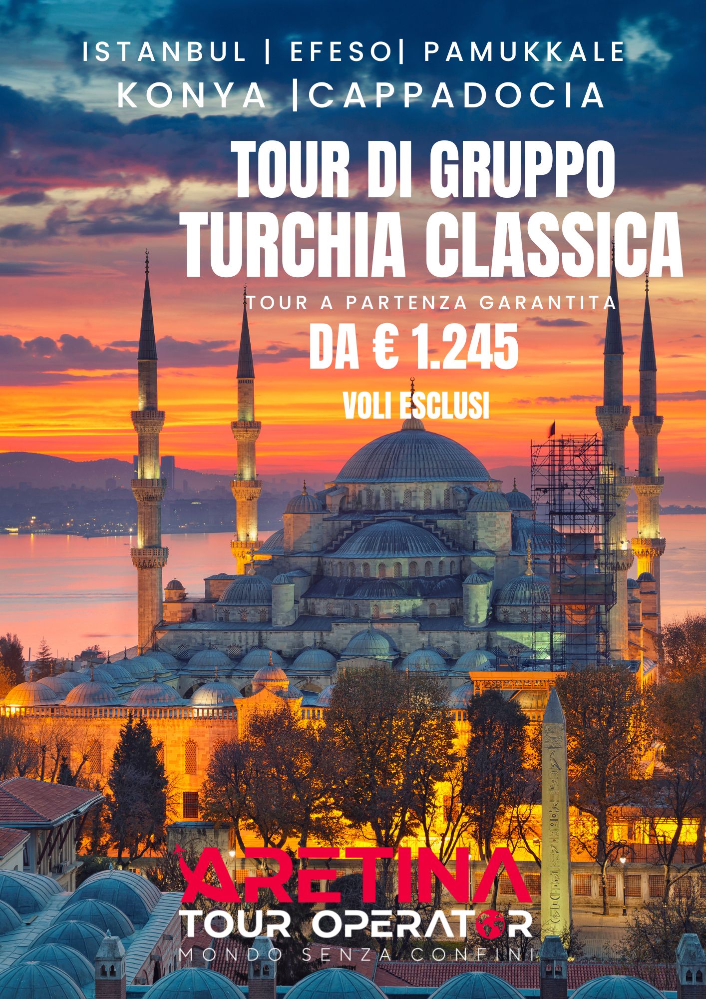 viaggi organizzati in Turchia con guida in italiano a partenze garantite