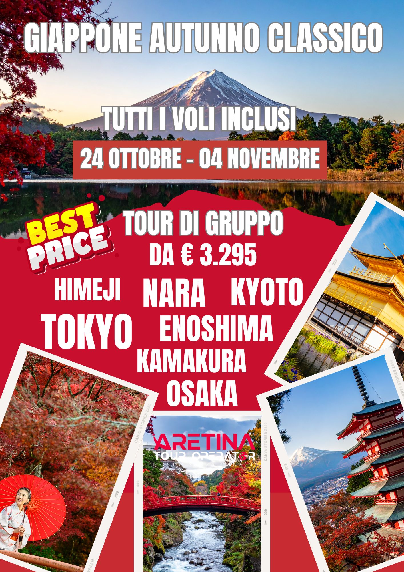 offerte Giappone autunno foliage