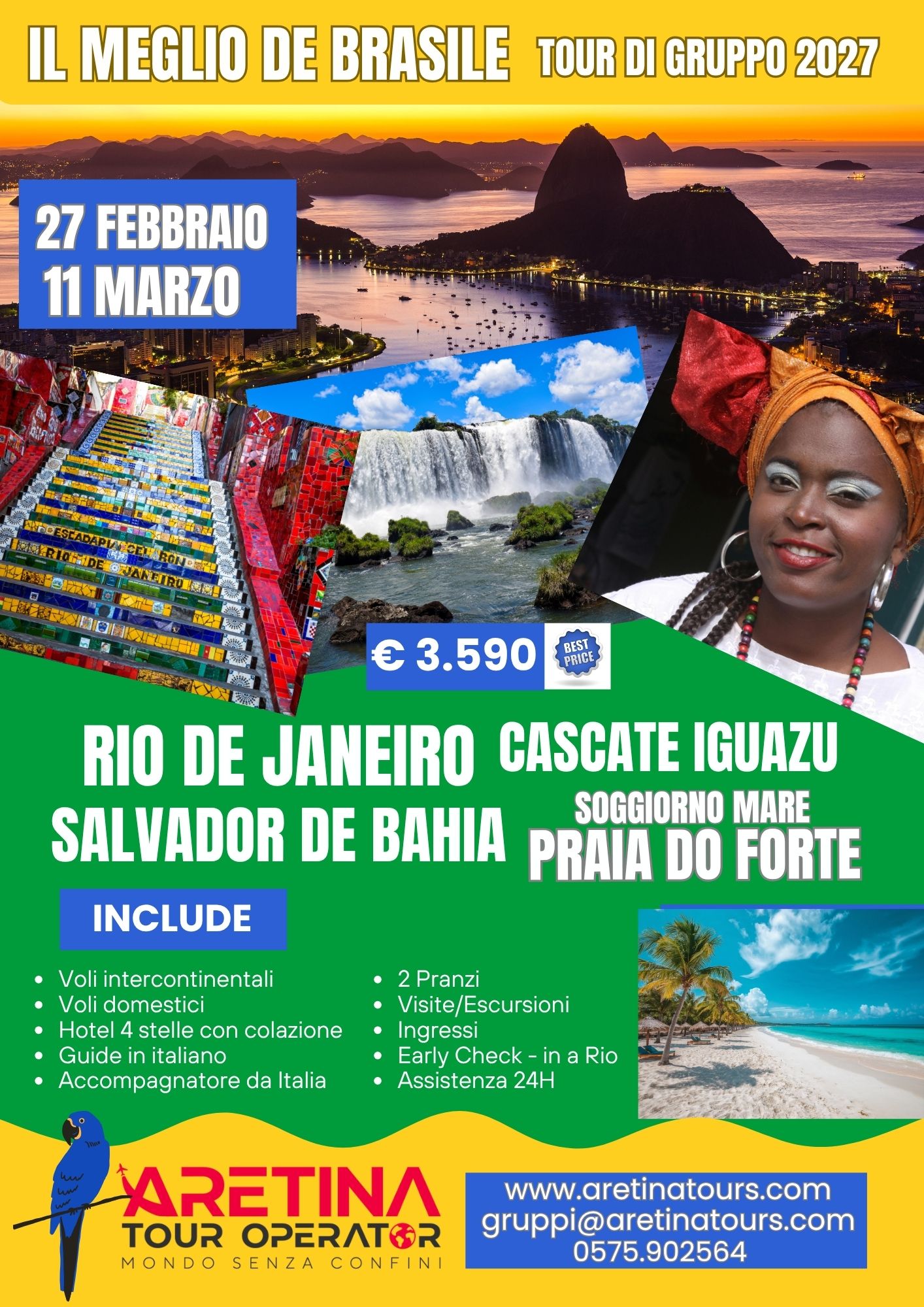 tour completi Brasile