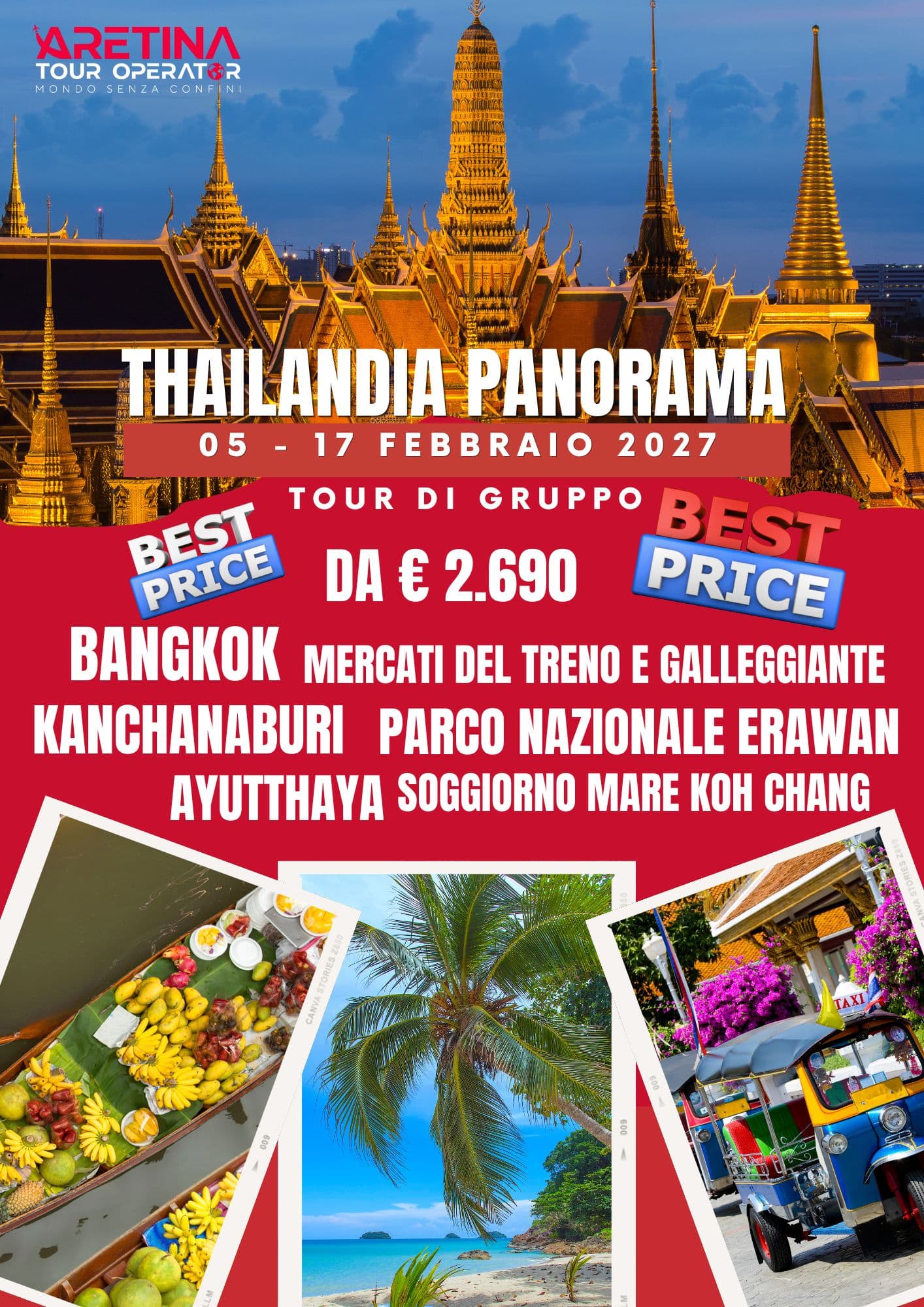 pacchetti vacanza Thailandia