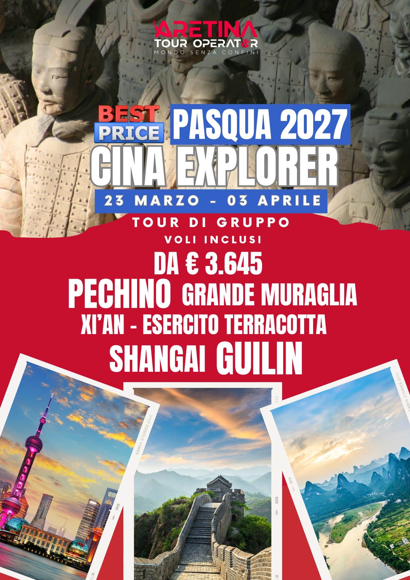 viaggi Cina offerte Pasqua 2027