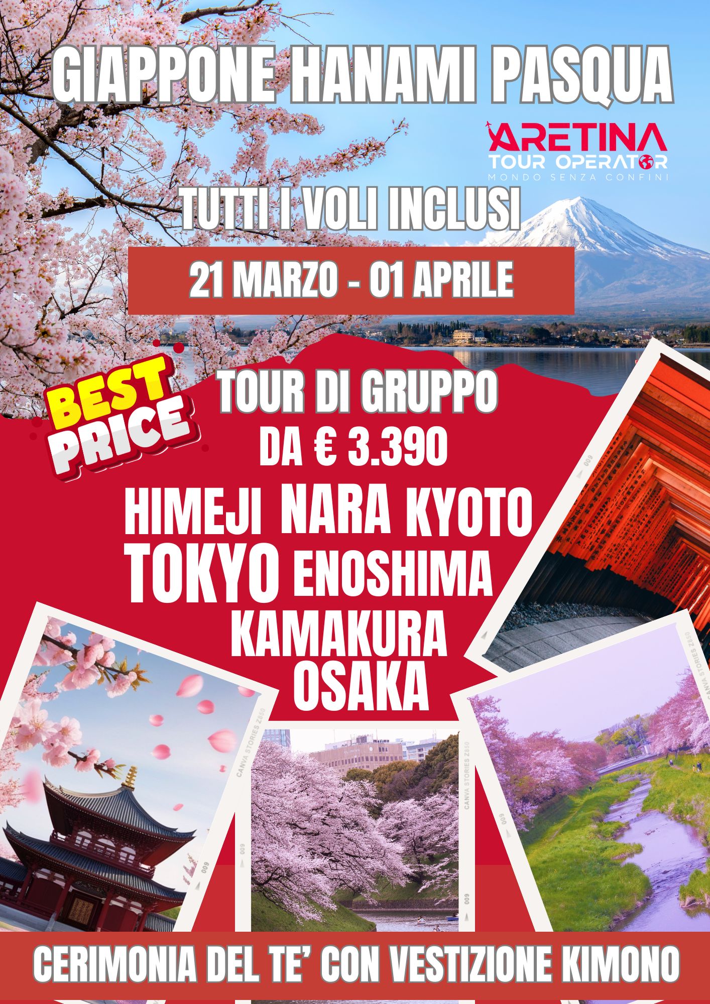 offerte Giappone tour hanami 2027