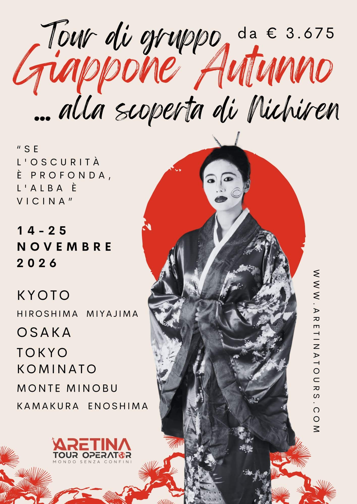 viaggi organizzati Giappone offerte autunno